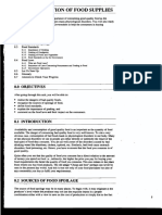 Unit 8 Protection of Food Suppligs: Structure