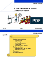 Basic Criteria For Microwave Communication: Rev. R2C Microwave Solutions