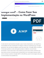 Google AMP - Como Fazer Sua Implementação No WordPress