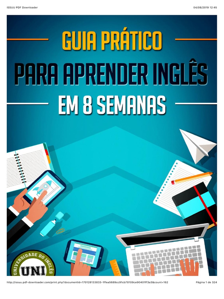 Guia Prático para Aprender Inglês em 8 Semanas | PDF | Esportes