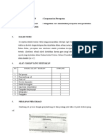 Kecepatan dan Percepatan Eksperimen