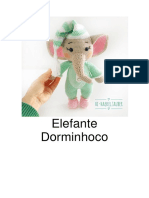 ELEFANTE EN PIJAMA Amigurumi