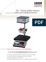 Precise Quality Measure-Ments of Surface and Interfacial Tension