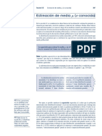 Estimación de media poblacional con desviacion estandar poblacional conocida