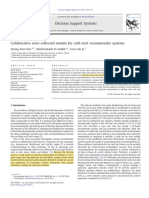 Collaborative Error-Reflected Models For Cold-Start Recommender Systems