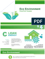 Eco Environment: Powerpoint Template
