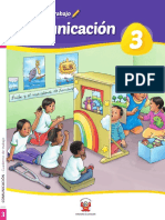Comunicación 3 Cuaderno de Trabajo para Tercer Grado de Educación Primaria 2020 PDF