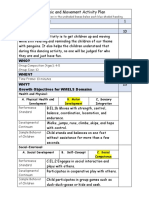 Music and Movement Activity Plan