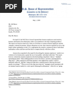 House Judiciary Committee Letter to Amazon Ceo Bezos
