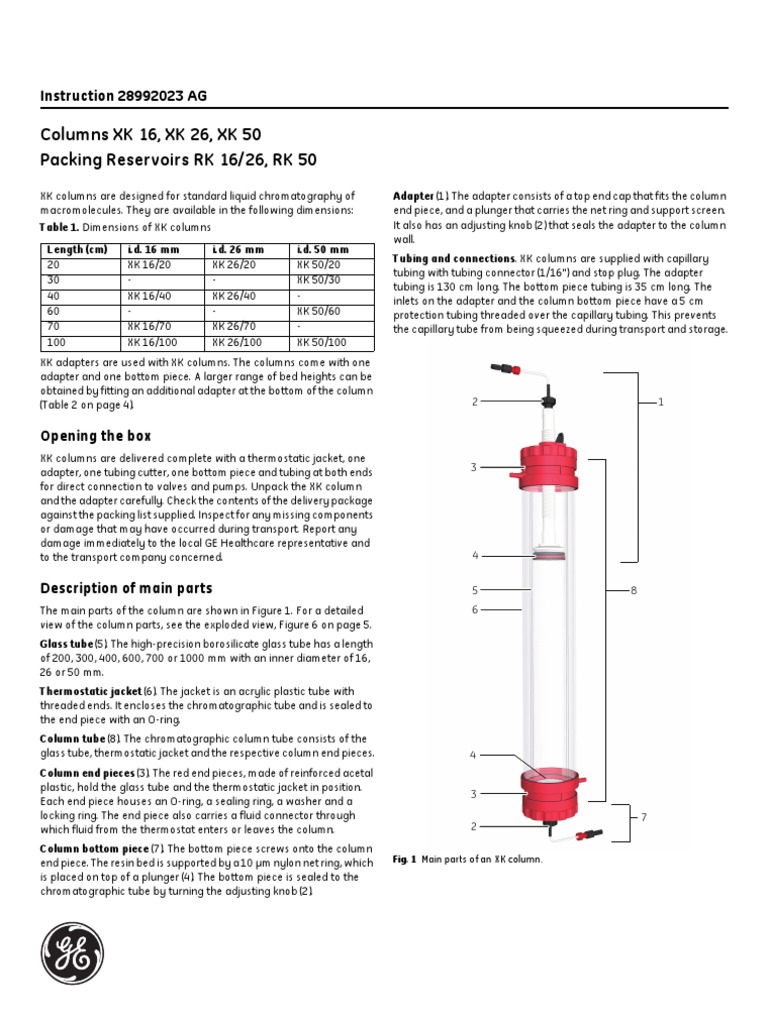 Columns XkDesbloqueado PDF PDF Chromatography Pipe (Fluid