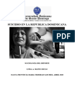 Suicidio en La Republica Dominicana