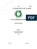 2.7, 2.8, 2.9 Muestreo de Trabajo