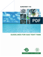 Eurovent Rec 1-10 - Guidelines For Gas Tight Fans - 2005