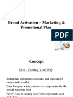 Brand Activation & Promotional Plan