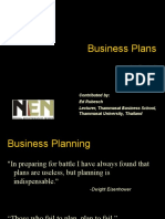 Business Plans In Detail