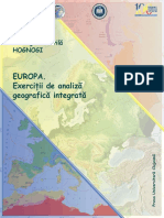 Europa. Exercitii de Analiza Geografica Integrata PDF