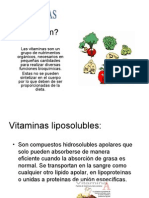 Biologia PPT - Vitaminas em Espanhol