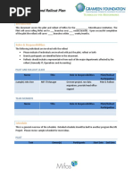 Mifos® - Pilot and Rollout Plan