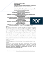 The Effect of Intellectual Capital On Competitive Advantage in The PDF