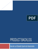 13 Scrum - Product Backlog PDF