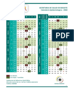 Calendario epidemiologico 2020