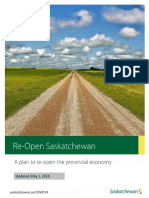 Re-open Saskatchewan plan