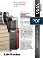 3950 Jackshaft Door Operator For Commercial Rolling Sheet Door Applications