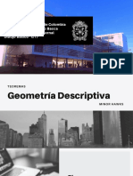 Teoremas Geometría Descriptiva PDF