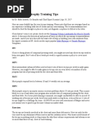 Physique Training Template How To RP | PDF | Muscle Hypertrophy | Sports