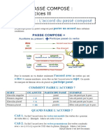 Passé Composé VI L'accord 4º ESO