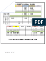 HORARIO