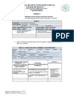 Plan educativo covid tercero