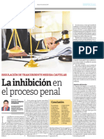 La+inhibición+en+el+proceso+penal Enríquez