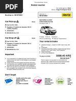 Enterprise Rental Car Invoice Template | PDF | Renting | Motor Vehicle