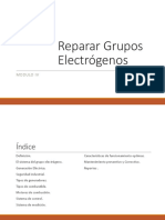 Reparar Grupos Electrógenos