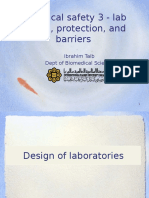 Biological Safety3 - Lab Design, Barriers, and Protection