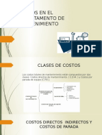 Costos Del Dpto de Manto