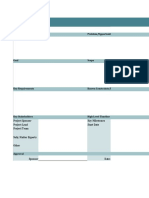 MDM Project Charter Template