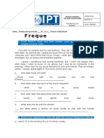 Gestión académica evaluación frecuencia adverbios