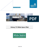 Orkney TV White Space Pilot