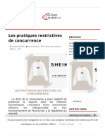 Les Pratiques Restrictives de Concurrence - Cours PDF