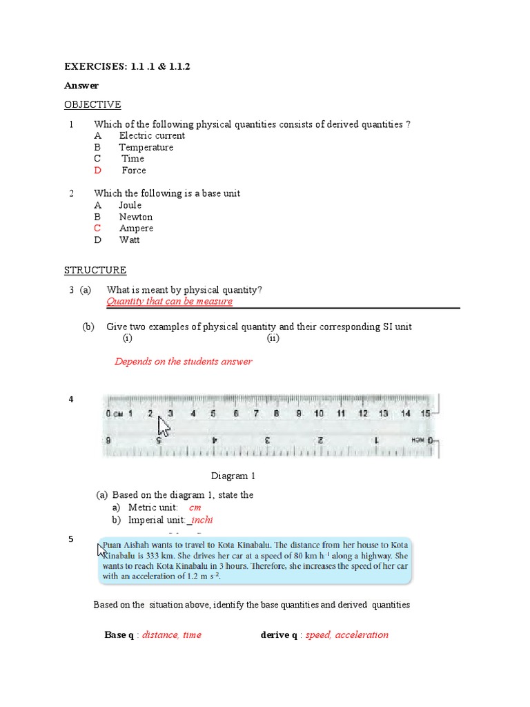 Understanding Physical Quantities and Units | PDF