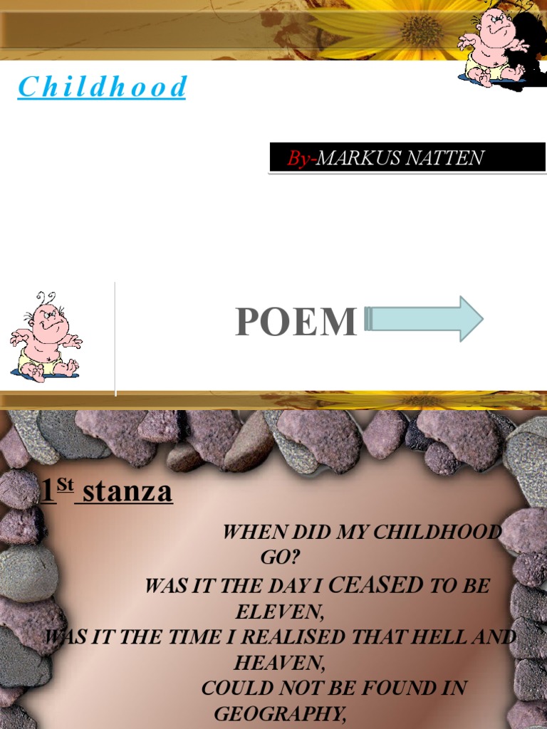 Childhood: By-Markus Natten | PDF