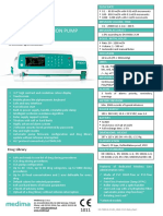 Volumetric Infusion Pump P300: Technical Specification