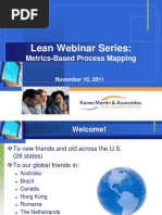 Lean Webinar Series:: Metrics-Based Process Mapping
