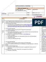 Plan Guía de Trabajo - Mate 8vo - Unidad 1 - Semana 1 - Del 4 Al 8 de Mayo