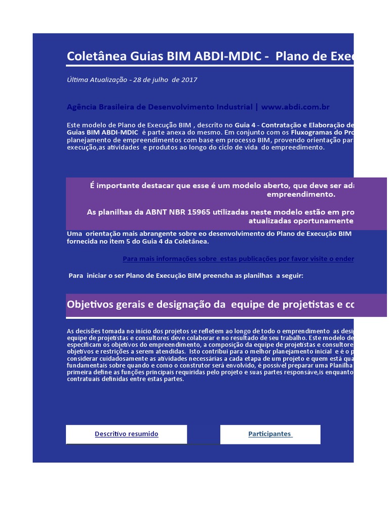 Modelo de Plano de Execução BIM | PDF | BIM | Consultor