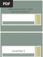 Organization and Development