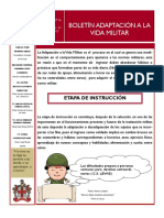 Boletin 1 Adaptacion A La Vida Militar