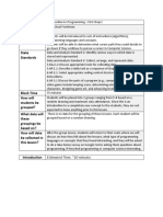 Lesson Title Grade Level & Content Area Lesson Objectives: Estimated Time: 10 Minutes